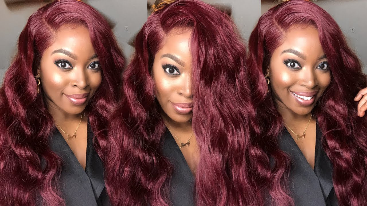 How to Dye Your Wig to Burgundy